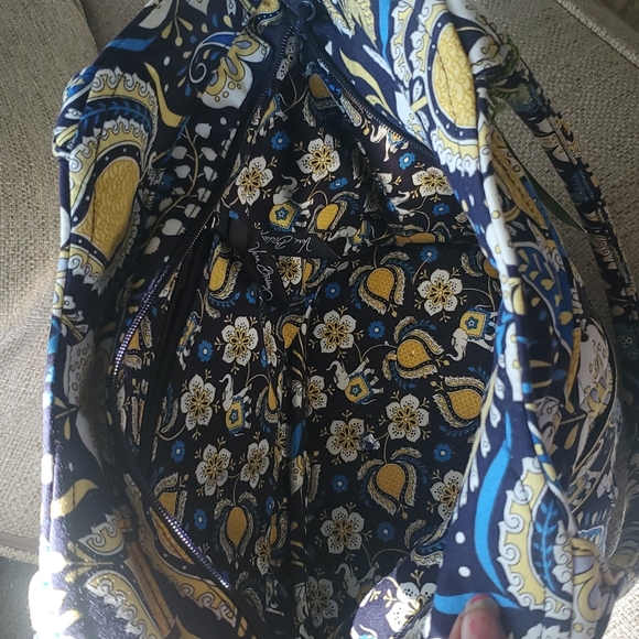 Vera Bradley Elephant Ellie Blue Tote bag Retired spring 2012 NWT - Picture 6 of 10